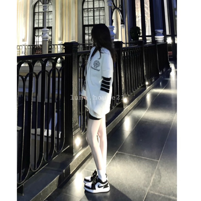 Cardigan Len Thom Trắnggg