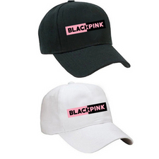 Mũ lưỡi trai 2 màu đen trắng dành cho fan Black pink