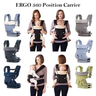Địu errgo 360 đã qua sử dụng hàng auth 4 tư thế
