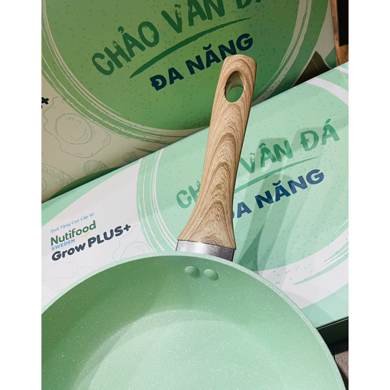 Chảo vân đá Green Cook đáy từ chống dính  - Hàng chính hãng