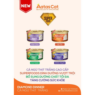 Pate Chức năng mới Aatas thùng 24 lon mix vị bất kì