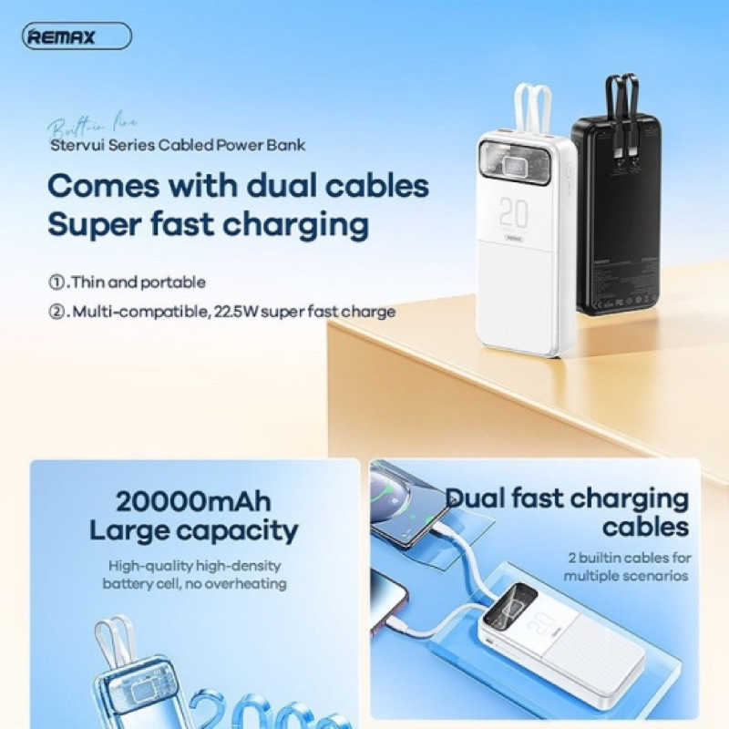 SẠC DỰ PHÒNG REMAX RPP 620 SẠC NHANH