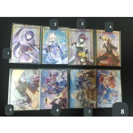 Thẻ bo góc 5 nàng dâu, Tokyo Revenger, Haikyu, Genshin