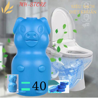 5 Lọ thả bồn cầu tẩy - Sáp thả bồn cầu - Vệ Sinh Toilet - Heo thả bồn cầu khử mùi diệt khuẩn MH__SHOP