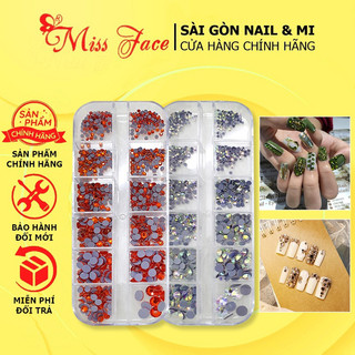 Đá yhb đính móng chân - đá yhb loại 1 - đá đính móng nail 12 khía. đá yhb chân lưới siêu sáng