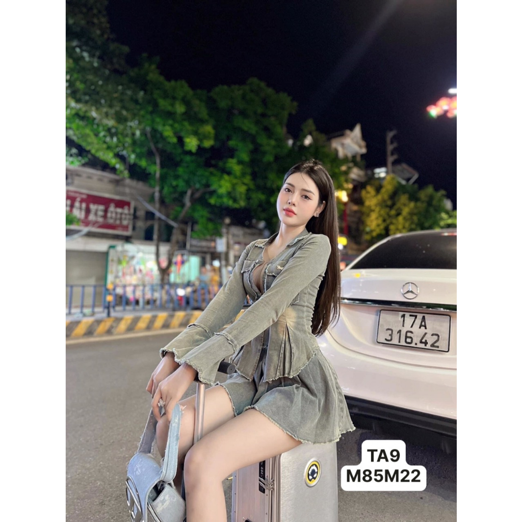 Set bò jean co giãn Size S M T9