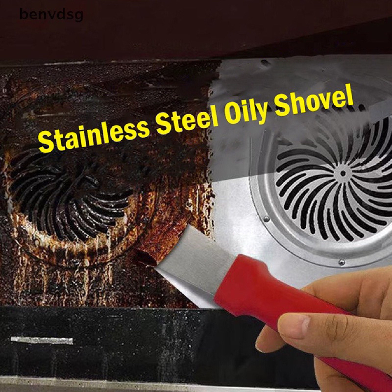 Xẻng cạo vệ sinh máy hút mùi nhà bếp Inox, dao cạo tủ lạnh, rã đông, vết bẩn trên sàn
