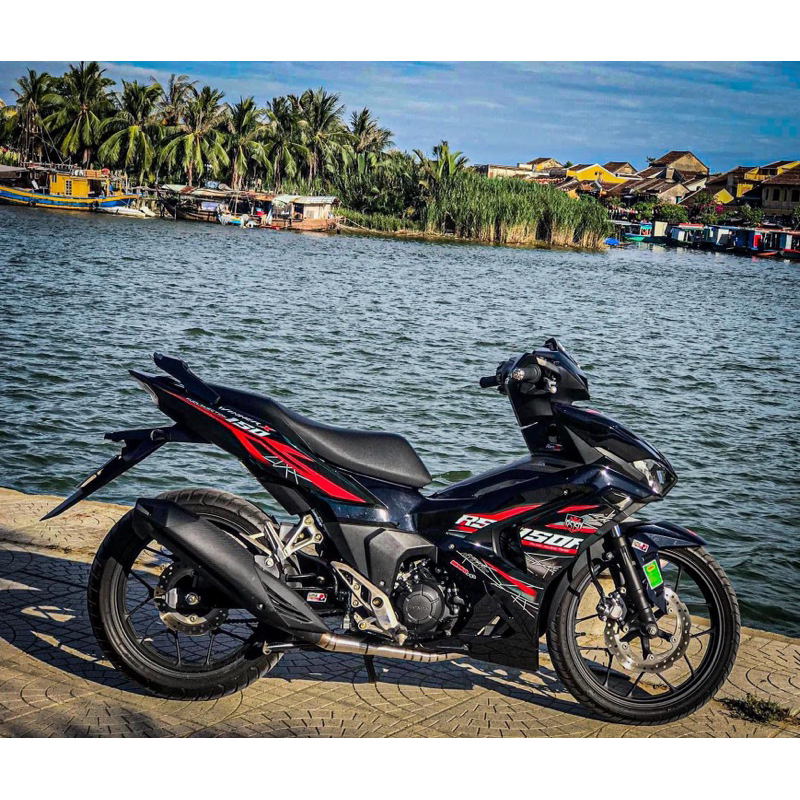 Pô Móc Winner V1 Nhét Cổ Tăng Inox Đít 32mm