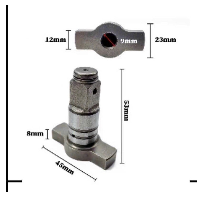Trục T bulong máy lớn 18mm