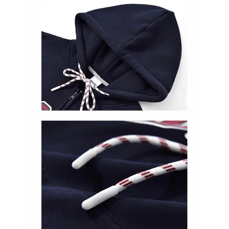 Áo khoác nỉ Dessuu, áo khoác nỉ lót bông dày dặn