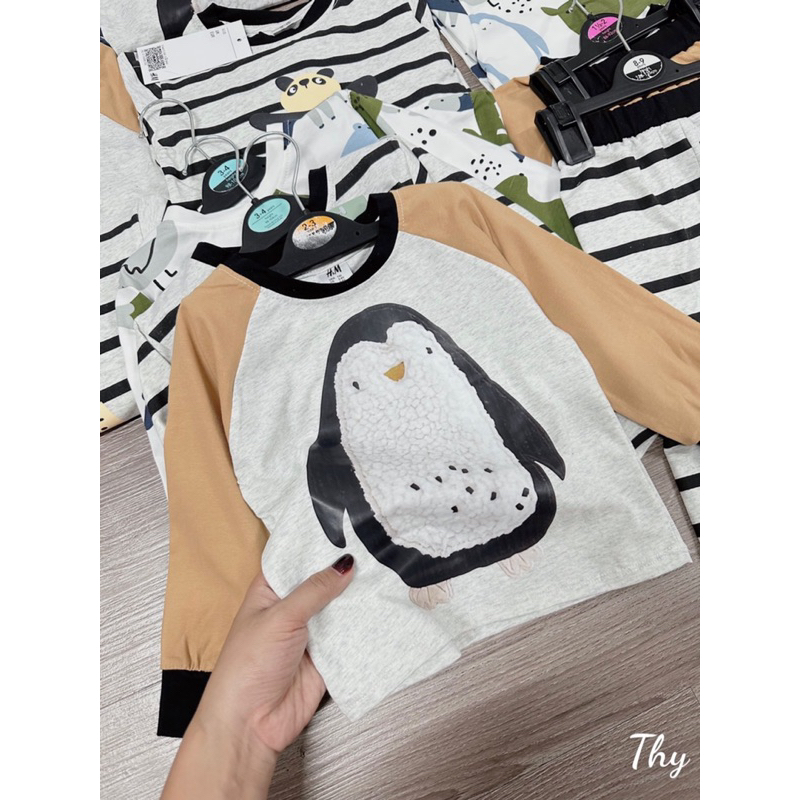 Bộ quần áo thu đông cho bé trai, bé gái 8-25kg