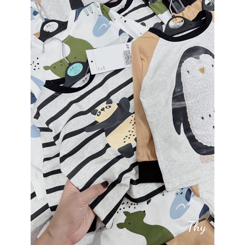 Bộ quần áo thu đông cho bé trai, bé gái 8-25kg