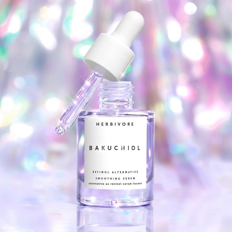 Tinh chất Retinol thực vật dành cho bà bầu Bakuchiol Herbivore Botanicals Smoothing Serum