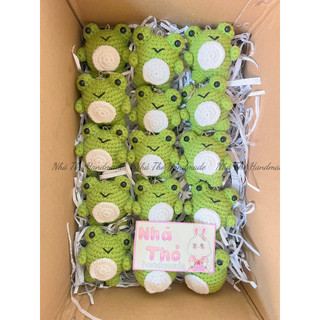 Móc Khóa len con ếch Handmade 🐸🐸