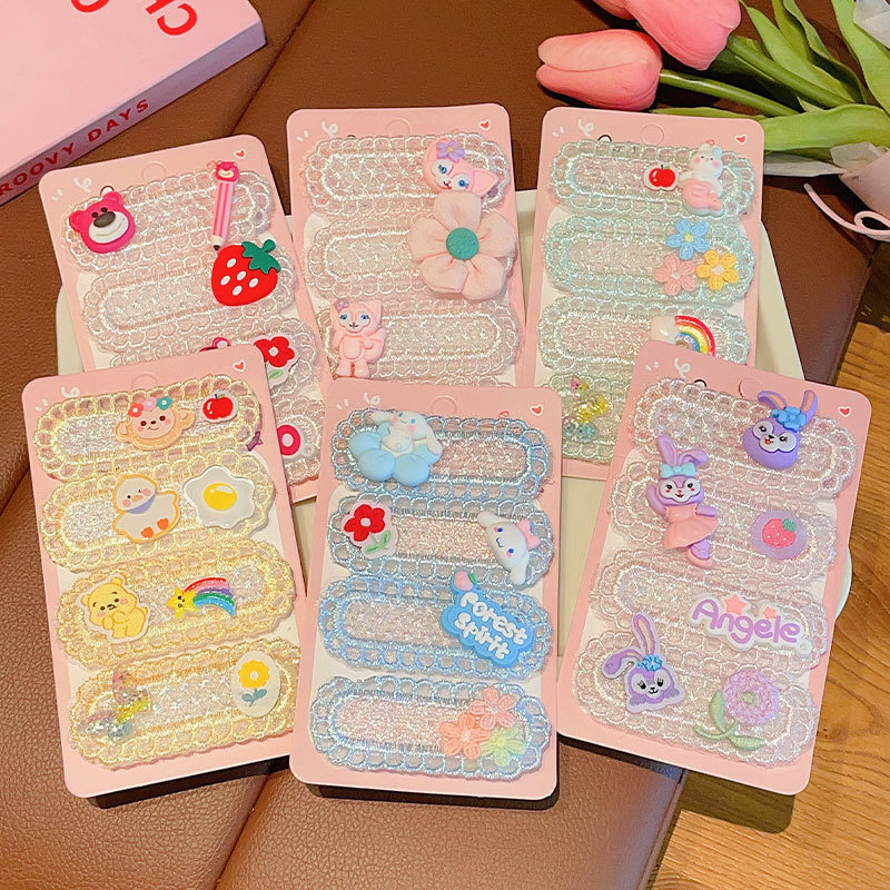 Miếng dán tóc mái dễ thương phiên bản Hàn quốc cho bé gái STM - Miếng dán tóc