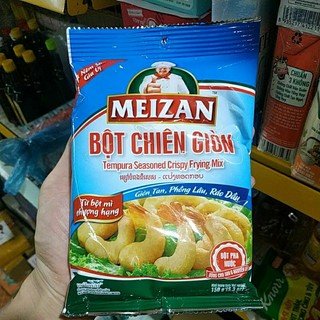 Bột chiên giòn đã nêm sẵn gia vị meizan gói 150g ( bách hóa gia đình )