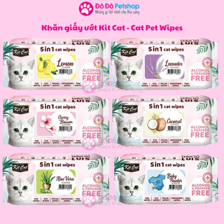 Khăn giấy ướt Kit Cat - Cat Pet Wipe