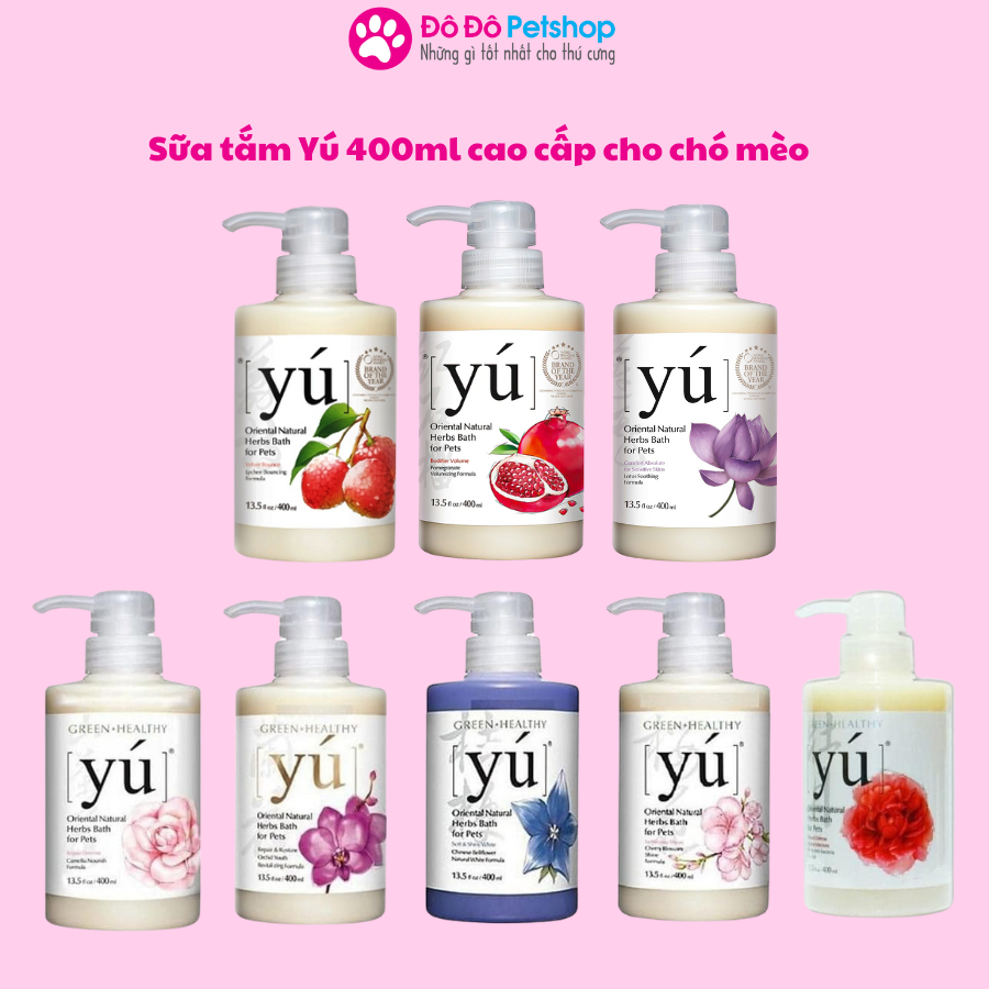 Yu Sữa tắm 400ml