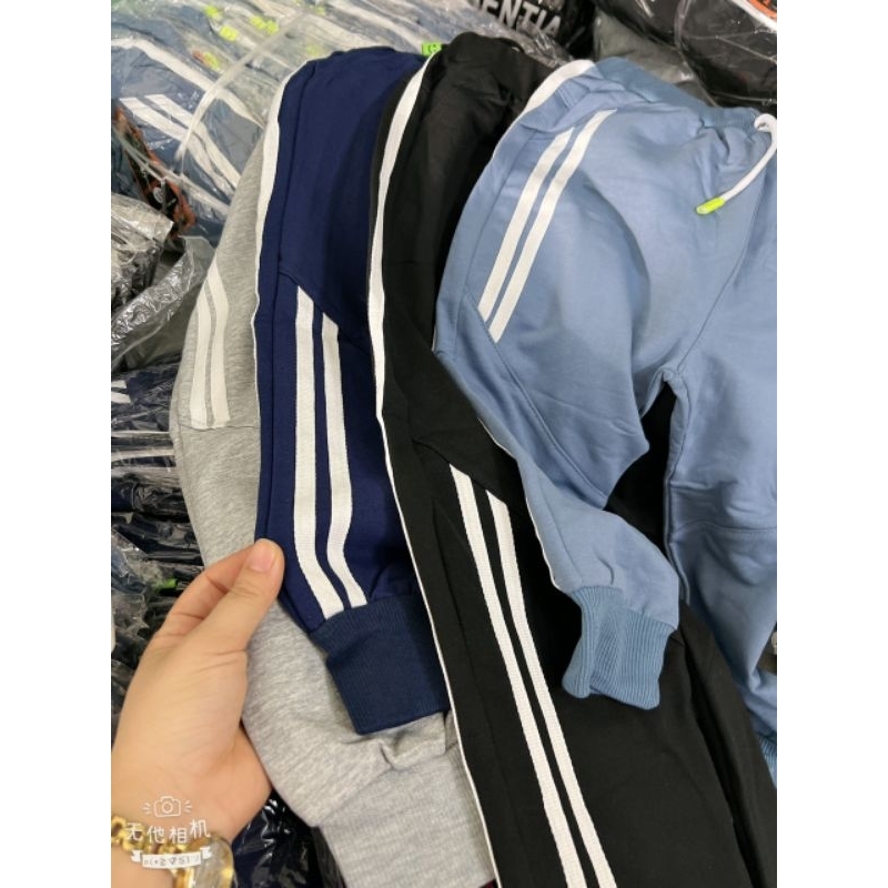 Quần dài nỉ da cá cho bé trai và bé gái 11-30kg