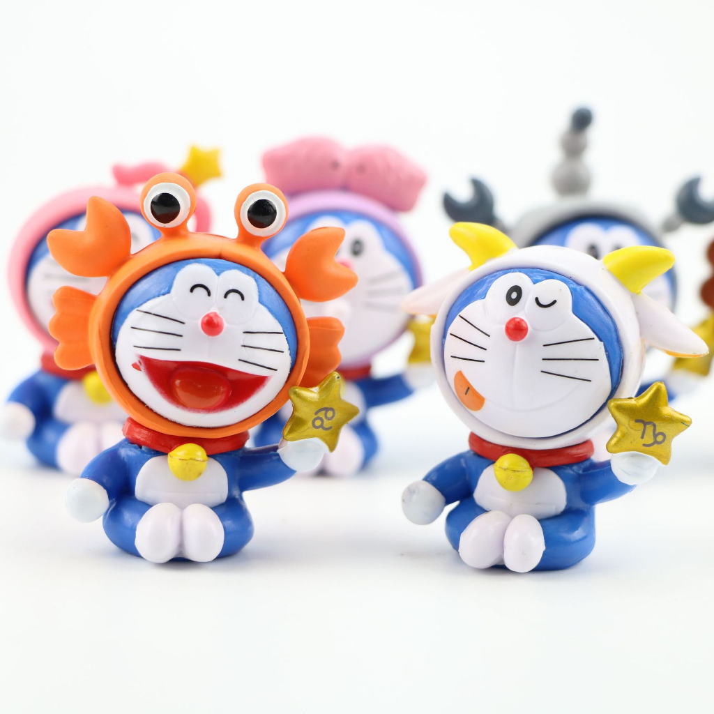 Bộ 12 Mô Hình Nhân Vật Doraemon Tượng Trưng 12 Chòm Sao, Mô Hình Decor  Trang Trí, Bộ Sưu Tập Nhân Vật Yêu Thích