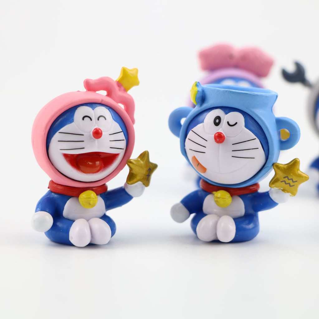 Bộ 12 Mô Hình Nhân Vật Doraemon Tượng Trưng 12 Chòm Sao, Mô Hình Decor  Trang Trí, Bộ Sưu Tập Nhân Vật Yêu Thích