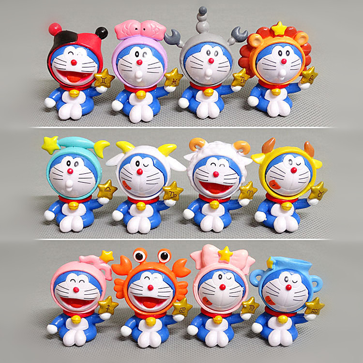 Bộ 12 Mô Hình Nhân Vật Doraemon Tượng Trưng 12 Chòm Sao, Mô Hình Decor  Trang Trí, Bộ Sưu Tập Nhân Vật Yêu Thích