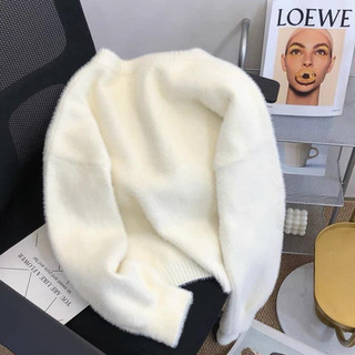 Áo len lông khoác phong cách ulzzang