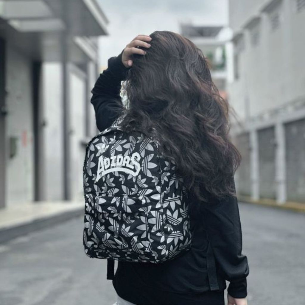 Balo adidas đi học đi chơi nam nữ công sở phong cách Hàn Quốc , balo laptop nhiều ngăn chứa