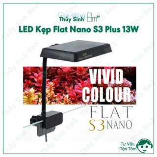 Đèn Flat Nano S3 Plus 13W và S3 PRO, Đèn LED Neo Helios, Đèn S3 Thủy Sinh| 8m2