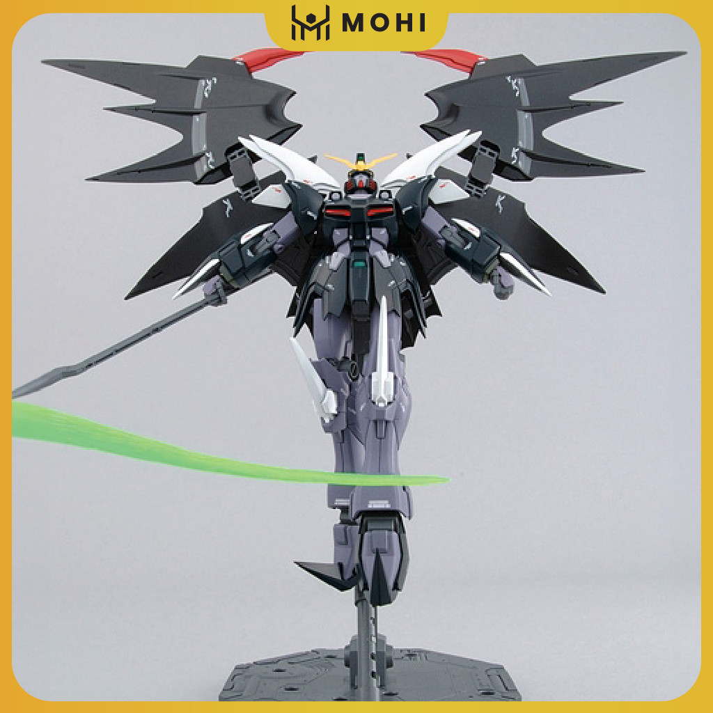 Mô hình Gundam Deathscythe-Hell ĐEN - Cao 17cm - nặng 150gram. Figure Gundam - Có hộp màu