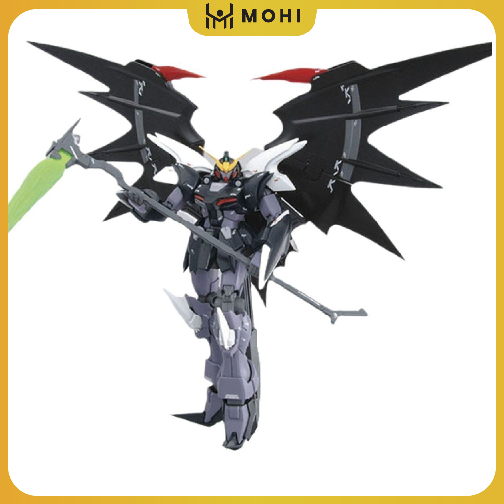 Mô hình Gundam Deathscythe-Hell ĐEN - Cao 17cm - nặng 150gram. Figure Gundam - Có hộp màu