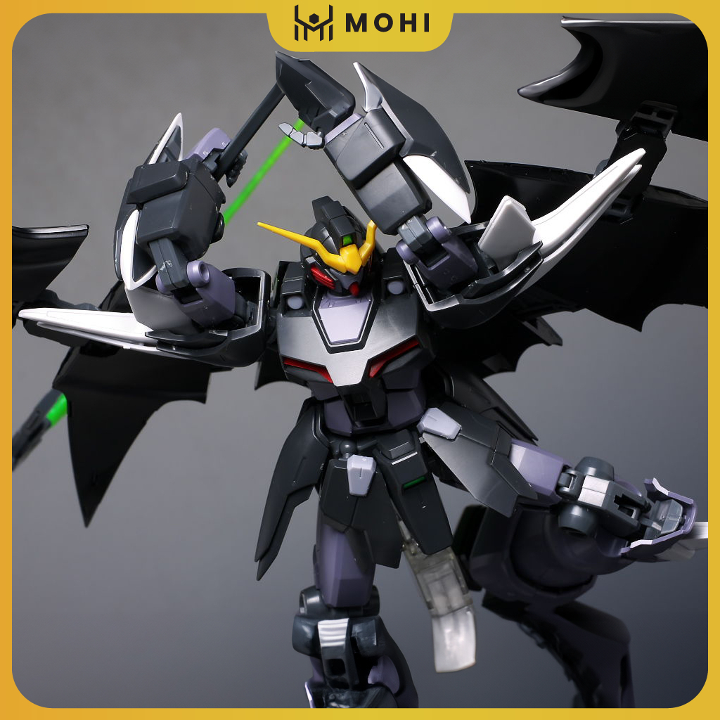 Mô hình Gundam Deathscythe-Hell ĐEN - Cao 17cm - nặng 150gram. Figure Gundam - Có hộp màu