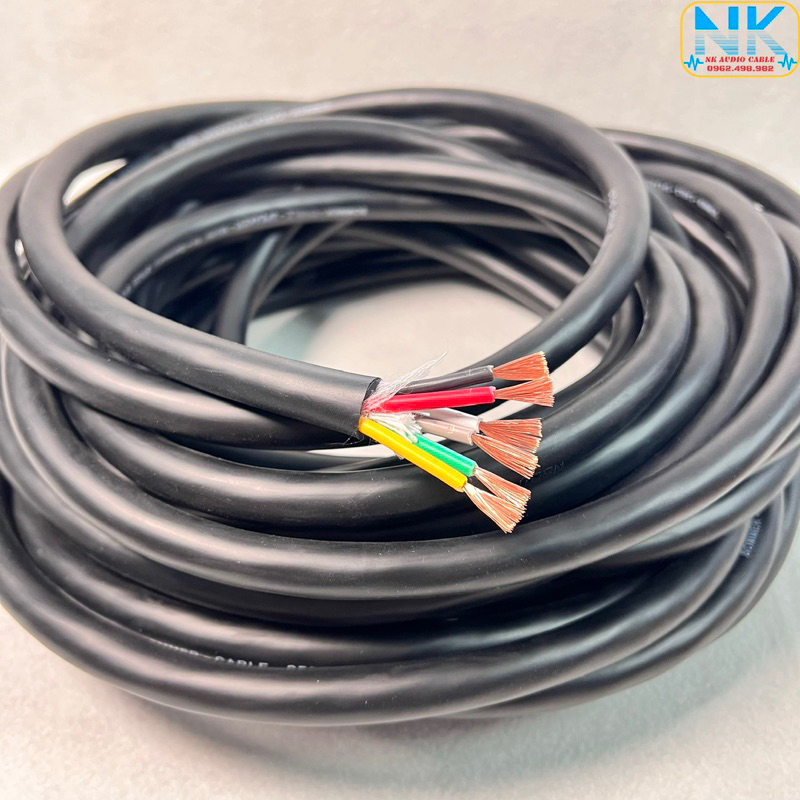 Combo 5M Dây Loa Sân Khấu Sự Kiện 6 - 8 Lõi Đồng Nguyên Chất