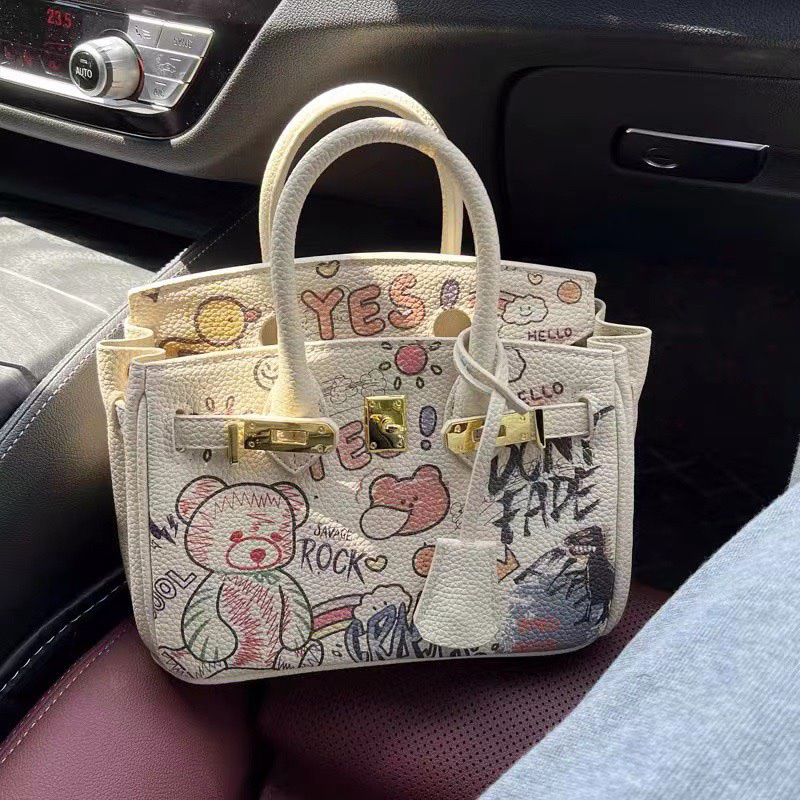 Túi HM sticker gấu 20cm