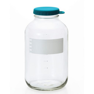 Lọ, hũ thủy tinh 1800ml eCap nắp silicon dễ mở màu xanh Nhật Bản Aderia -1675