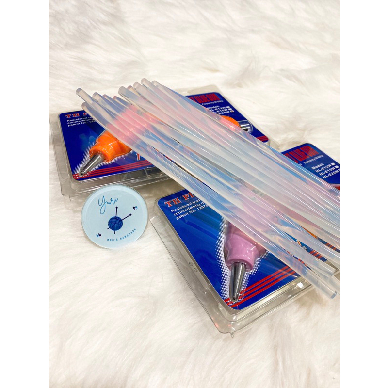 Dụng cụ bắn keo, máy bắn keo nến mini, keo 7mm