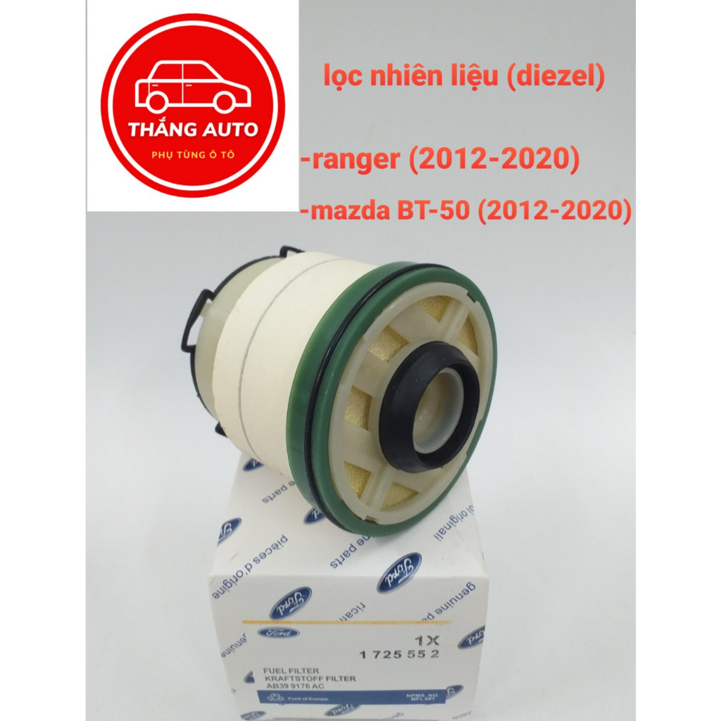Lọc nhiên liệu  ford Ranger , mazda BT50