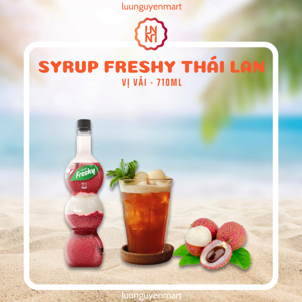 Siro Syrup Freshy Thái Lan 710ml - Vị Vải