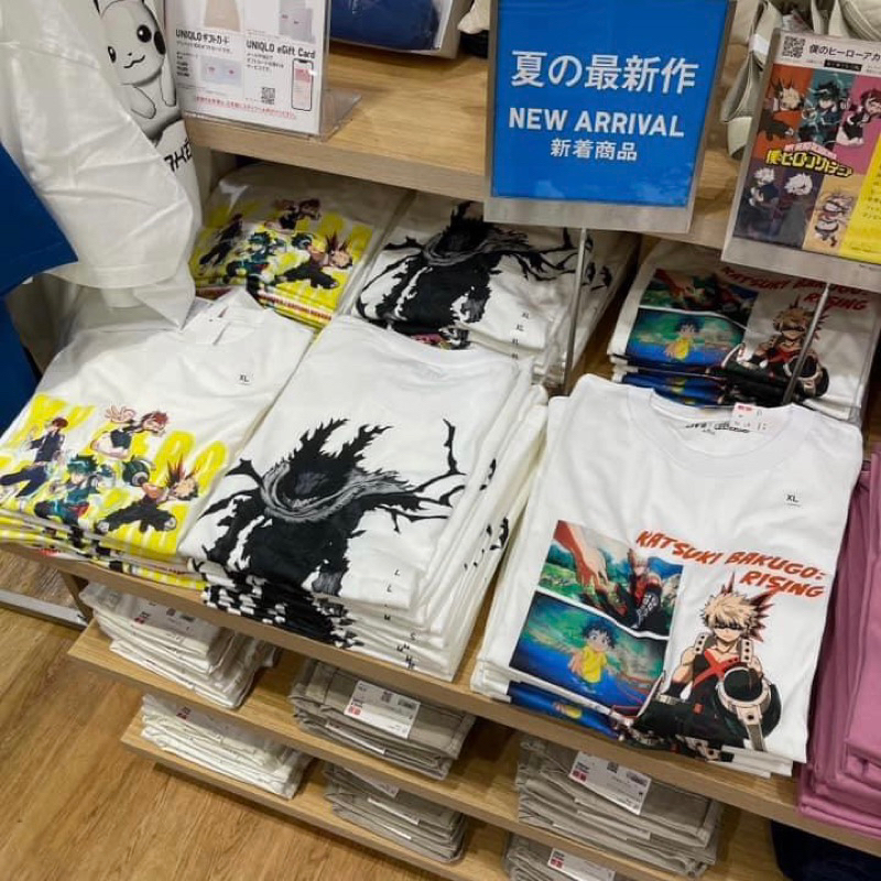 Áo thun Uniqlo UT My Hero Academias
