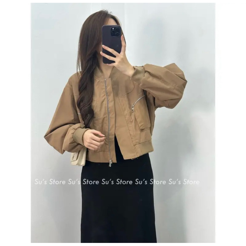 ÁO KHOÁC GIÓ BOMBER