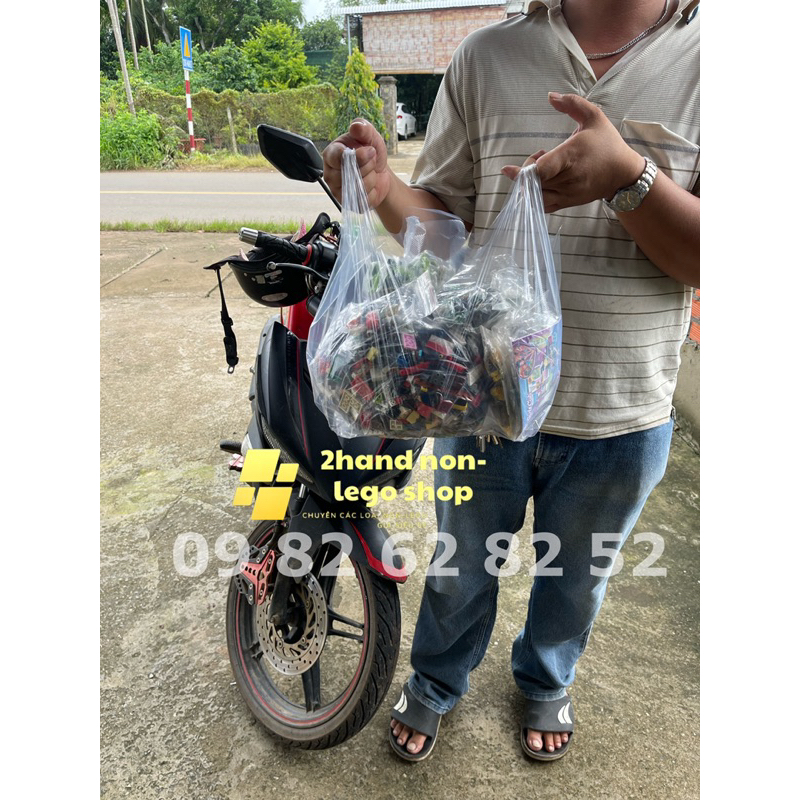 Đồ chơi lắp ráp lego - đồ chơi xếp hình - đã qua sử dụng - cân kí - giao ngẫu nhiên 1kg