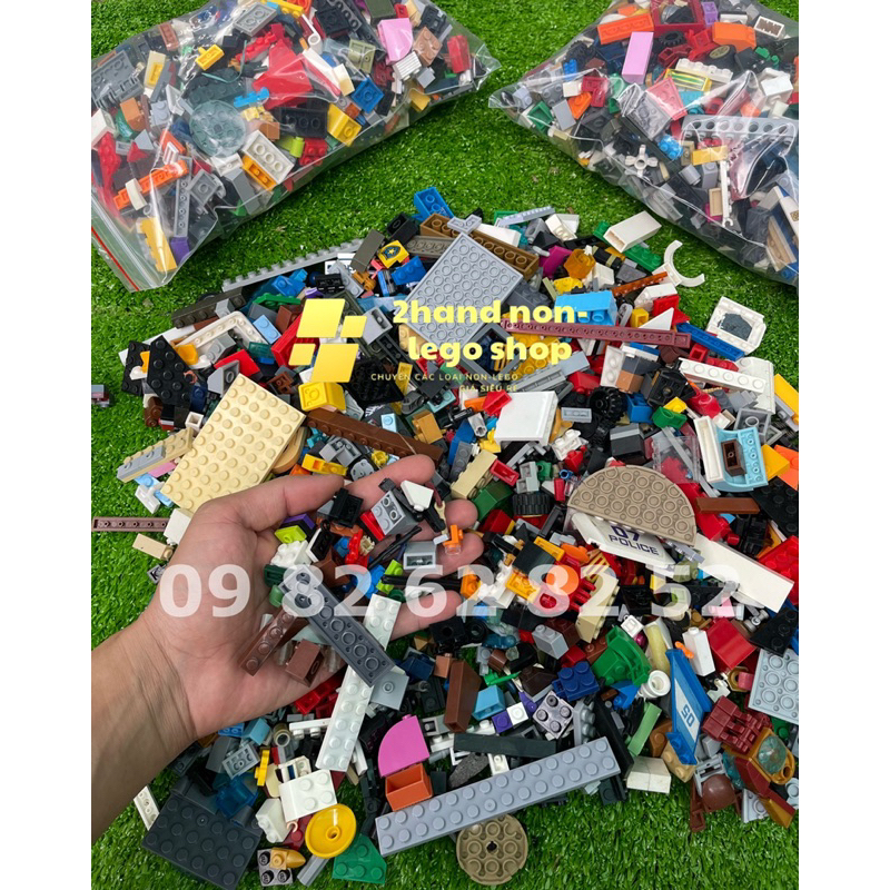 Đồ chơi lắp ráp lego - đồ chơi xếp hình - đã qua sử dụng - cân kí - giao ngẫu nhiên 1kg