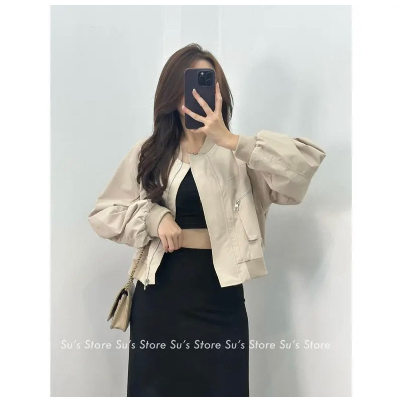 ÁO KHOÁC GIÓ BOMBER