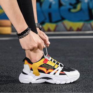 Giày Thể Thao Nam Đế Cao TT02 Vàng