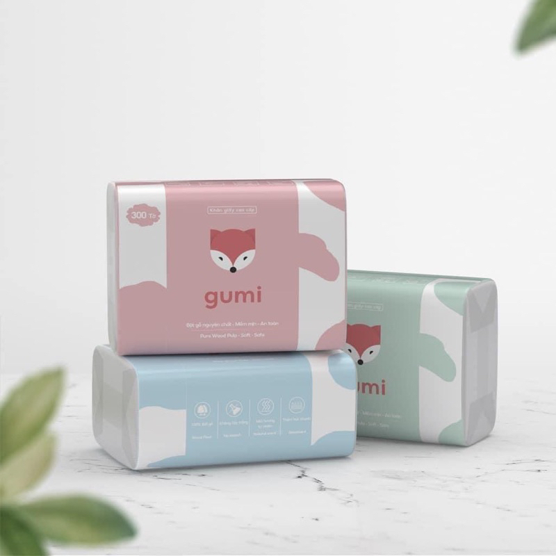 Giấy ăn GUMI 1 thùng 16 gói