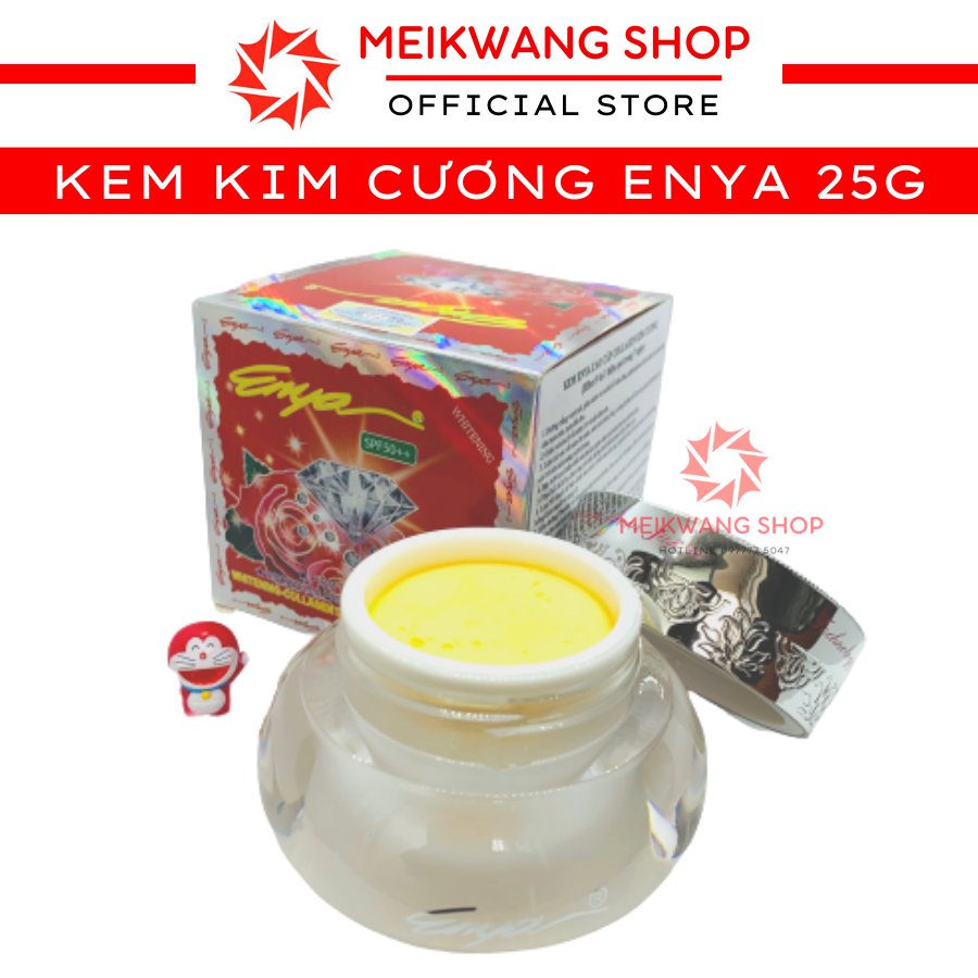 Kem ENYA Kim Cương 9 in 1 25G - Giảm Thâm Nám - Phục Hồi Tái Tạo Da - Cải Thiện Da Tối Màu - Trắng Sáng