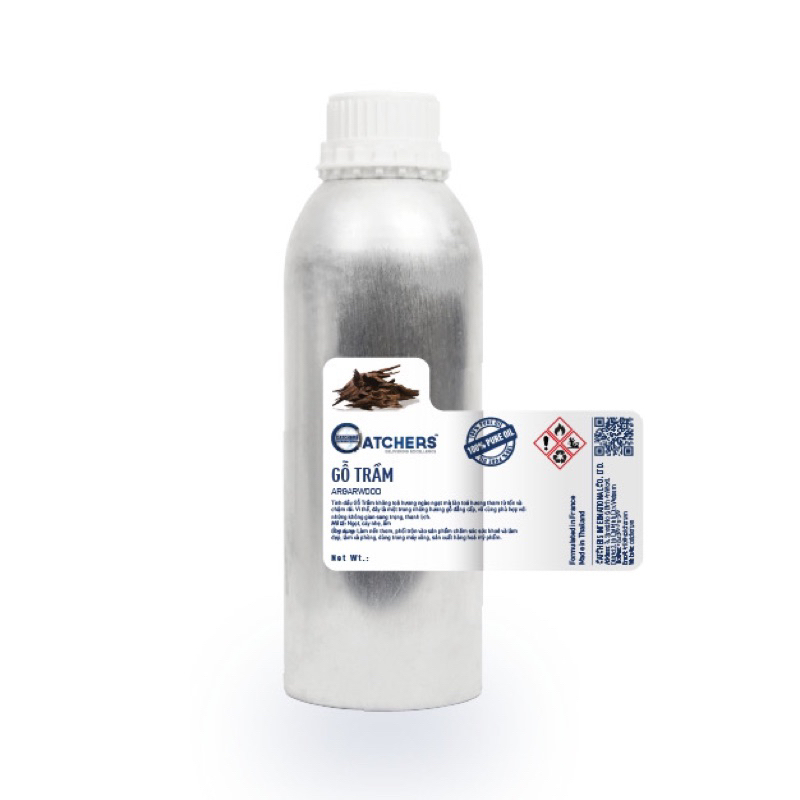 Tinh dầu Gỗ Trầm 10ml - 100ml / Argarwood Essential Oil | Tinh dầu đậm đặc Full /