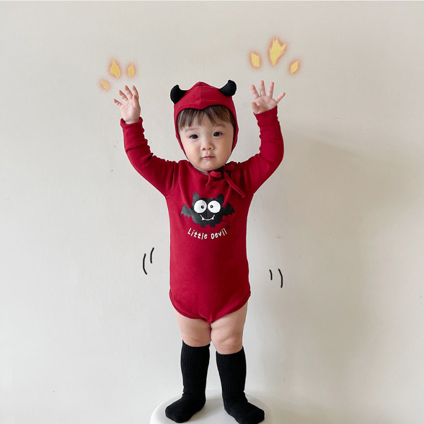 Trang Phục Hóa Trang halloween Xinh Xắn Cho Bé, Bodysuit halloween cho bé