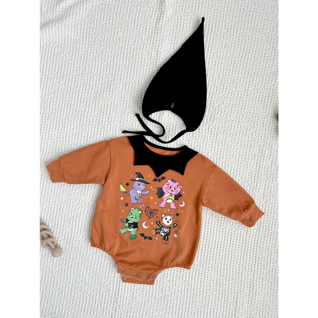 Trang Phục Hóa Trang halloween Xinh Xắn Cho Bé, Bodysuit halloween cho bé