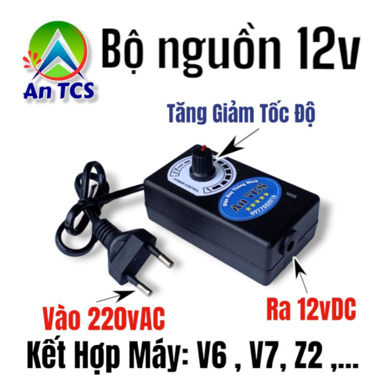An TCS Máy V6 kèm nguồn 12